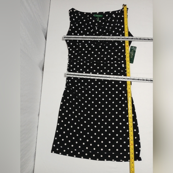 Lauren Ralph Lauren Sleeveless Lined Midi Dress. Size 14 NWT - Picture 4 of 9